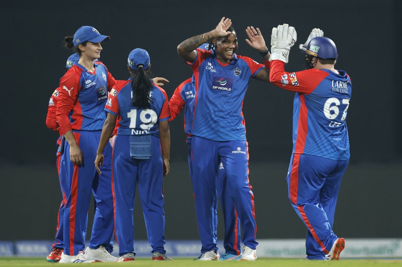 Chinelle Henry joined the wicket-takers' list, Delhi Capitals vs Gujarat Giants, WPL 2026, Mumbai, January 11, 2026