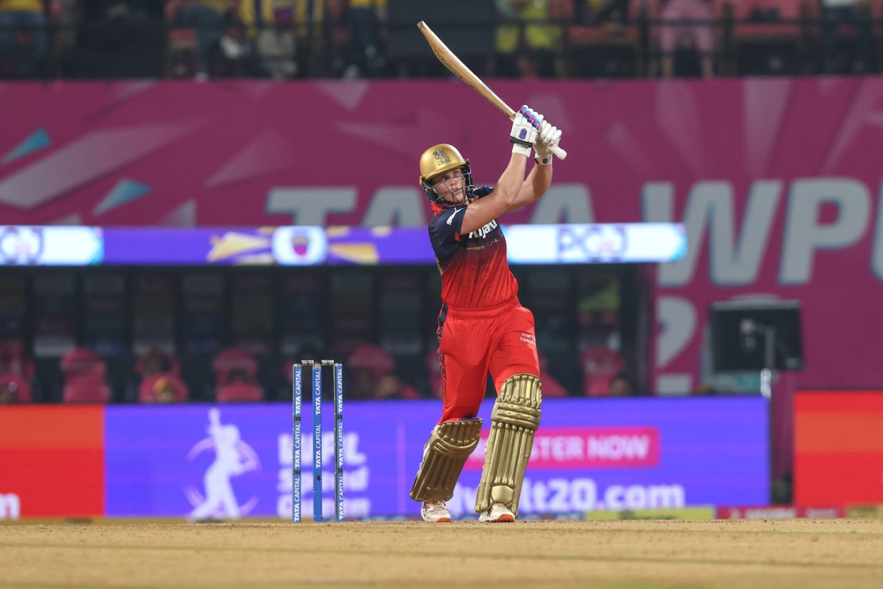Grace Harris went all-out attack in the powerplay, Royal Challengers Bengaluru vs UP Warriorz, WPL, Navi Mumbai, January 12, 2026