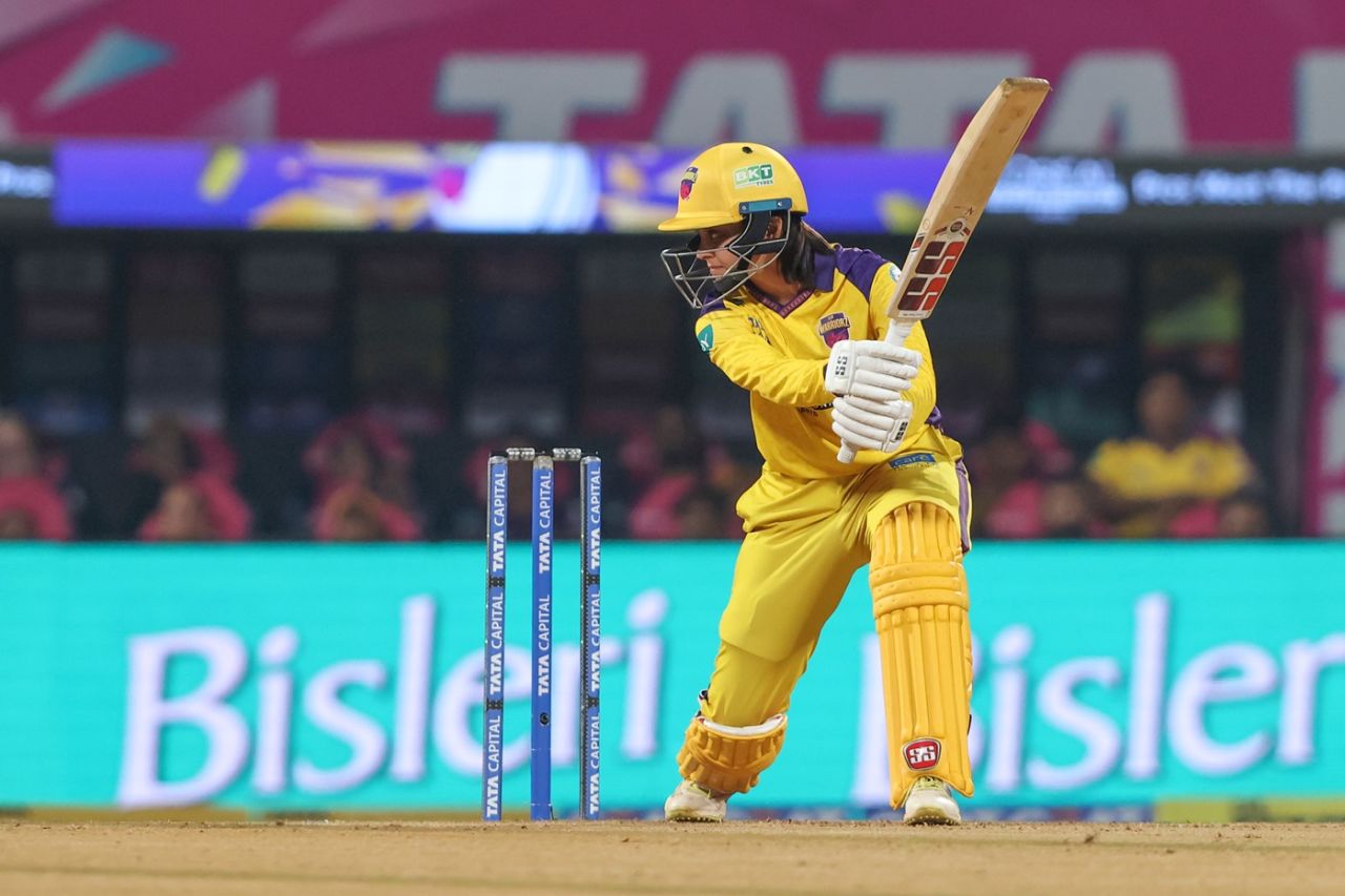 Harleen Deol was promoted to open against Royal Challengers Bengaluru, Royal Challengers Bengaluru vs UP Warriorz, WPL, Navi Mumbai, January 12, 2026