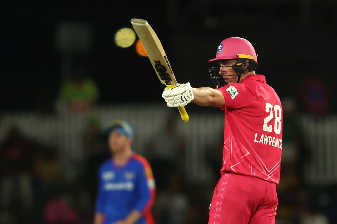 Dan Lawrence bossed the chase with a half-century, Paarl Royals vs Durban's Super Giants, SA20 2025-26, Paarl, January 13, 2026