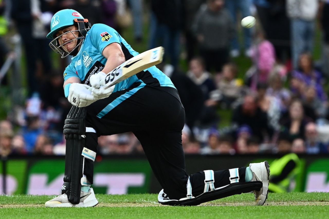 Matt Renshaw batted aggressively, Hobart Hurricanes vs Brisbane Heat, BBL, Hobart, January 14, 2026