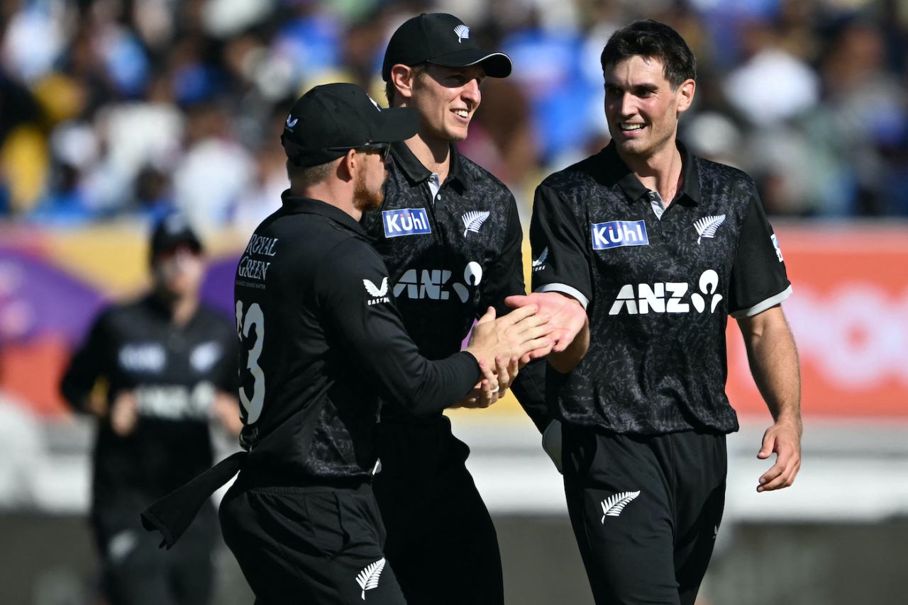 Kristian Clarke had Shreyas Iyer hit straight to mid-off, India vs New Zealand, 2nd ODI, Rajkot, January 14, 2026