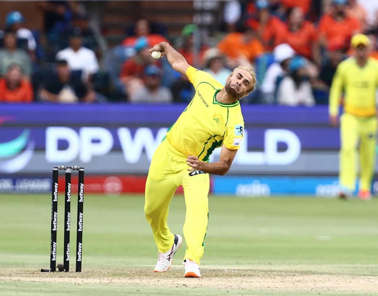 Imran Tahir had an expensive bowling spell, Sunrisers Eastern Cape vs Joburg Super Kings, SA20 2025-26, Gqeberha, January 14, 2026