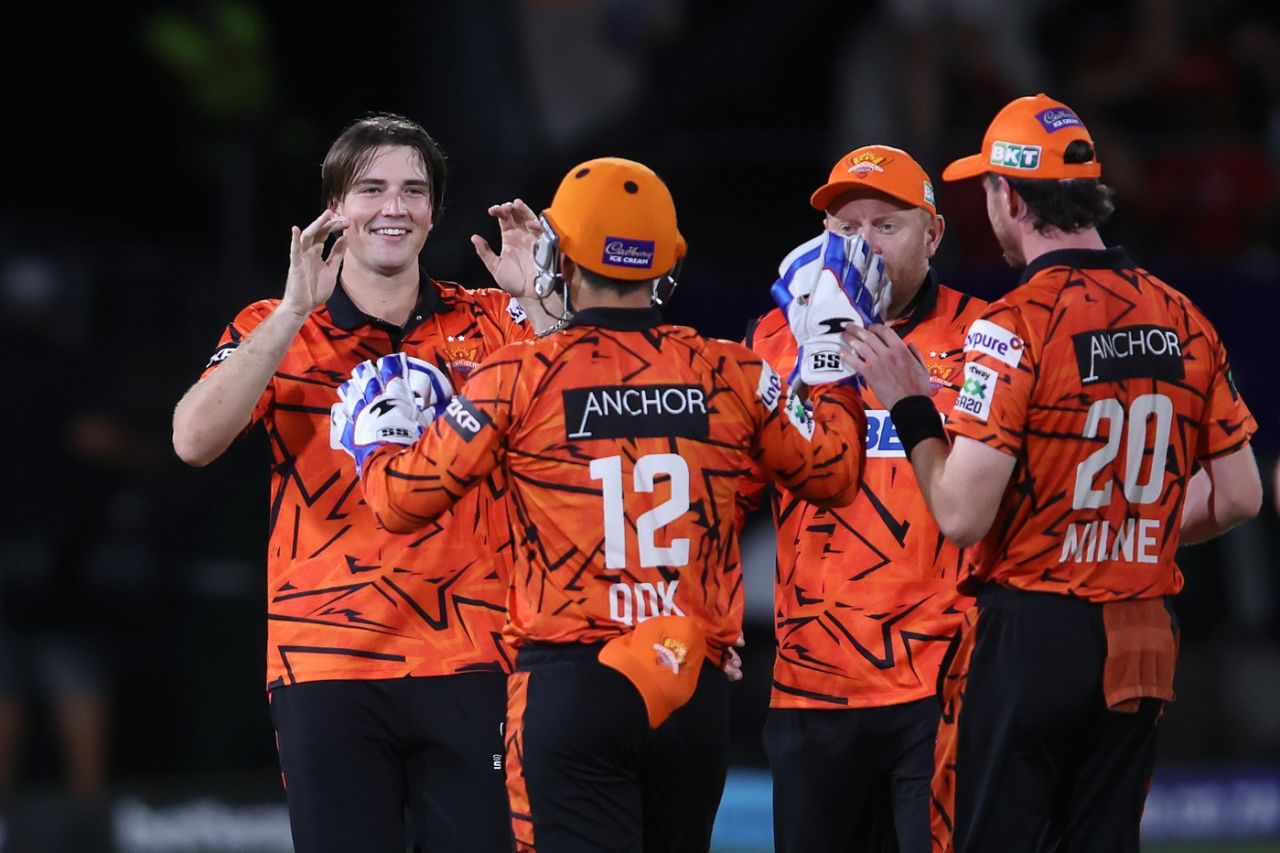 James Coles struck with the ball after his half-century with the bat, Sunrisers Eastern Cape vs Joburg Super Kings, SA20 2025-26, Gqeberha, January 14, 2026