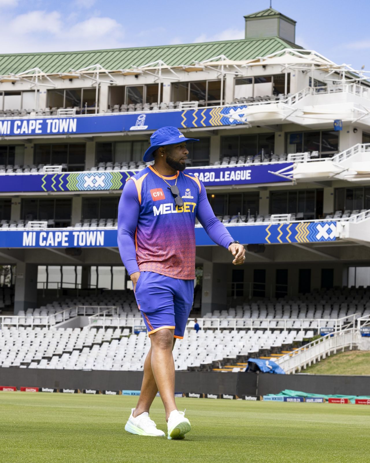 Kieron Pollard has replaced Rashid Khan at MI Cape Town, SA20, Cape Town, January 15, 2026