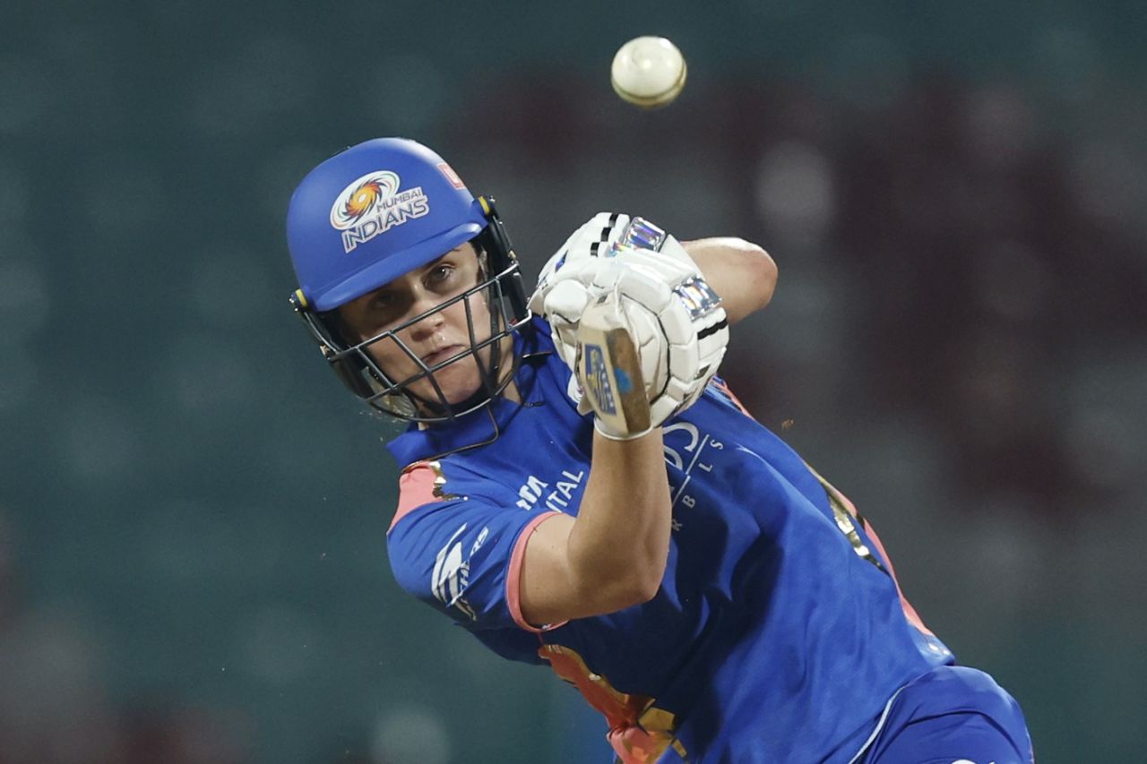 Nat Sciver-Brunt scored a fifty in her comeback game, Mumbai Indians vs UP Warriorz, WPL 2026, DY Patil, January 15, 2026