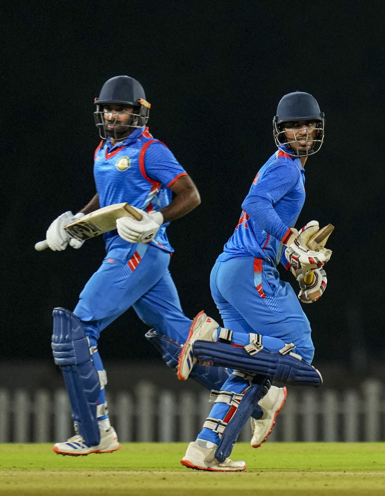 Ravikumar Samarth and Aman Mokhade added 147 together, Karnataka vs Vidarbha, Vijay Hazare Trophy, 1st semi-final, Bengaluru, January 15, 2026