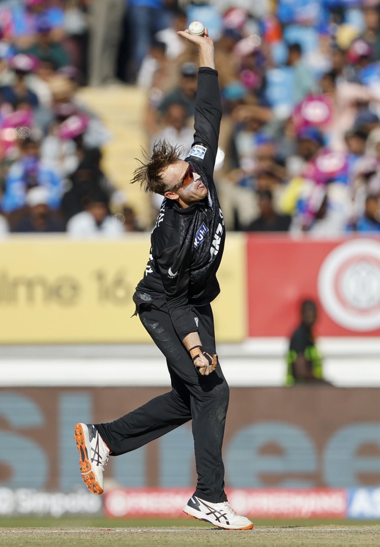 Jayden Lennox bowled tight lines and lengths on ODI debut, India vs New Zealand, 2nd ODI, Rajkot, January 14, 2026