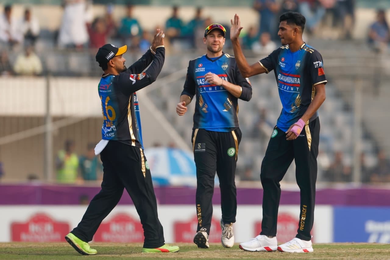 Nahid Rana returned 3 for 11, Dhaka Capitals vs Rangpur Riders, BPL, Dhaka, January 17, 2026