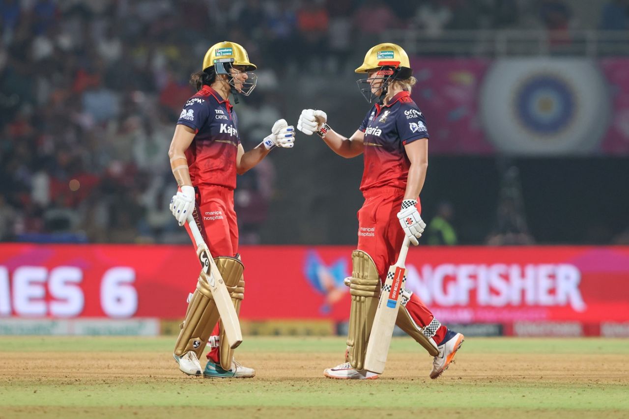 Smriti Mandhana and Georgia Voll powered RCB's chase, Delhi Capitals vs Royal Challengers Bengaluru, WPL 2026, DY Patil Stadium, January 17, 2026