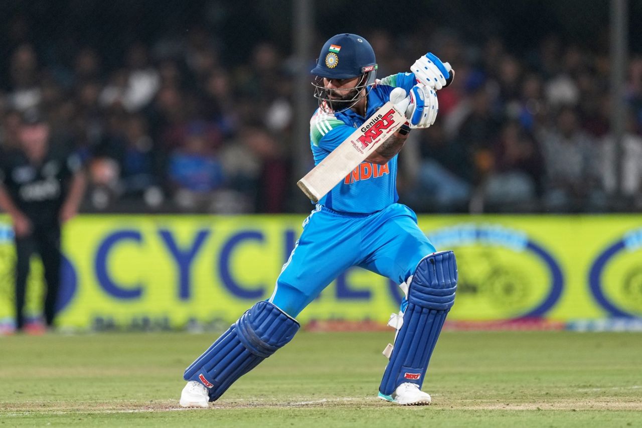 The chase rested on Virat Kohli's shoulders again, India vs New Zealand, 3rd ODI, Indore, January 18, 2026
