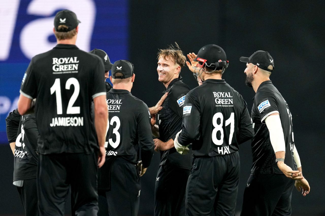 Jayden Lennox took two key middle-order wickets, India vs New Zealand, 3rd ODI, Indore, January 18, 2026