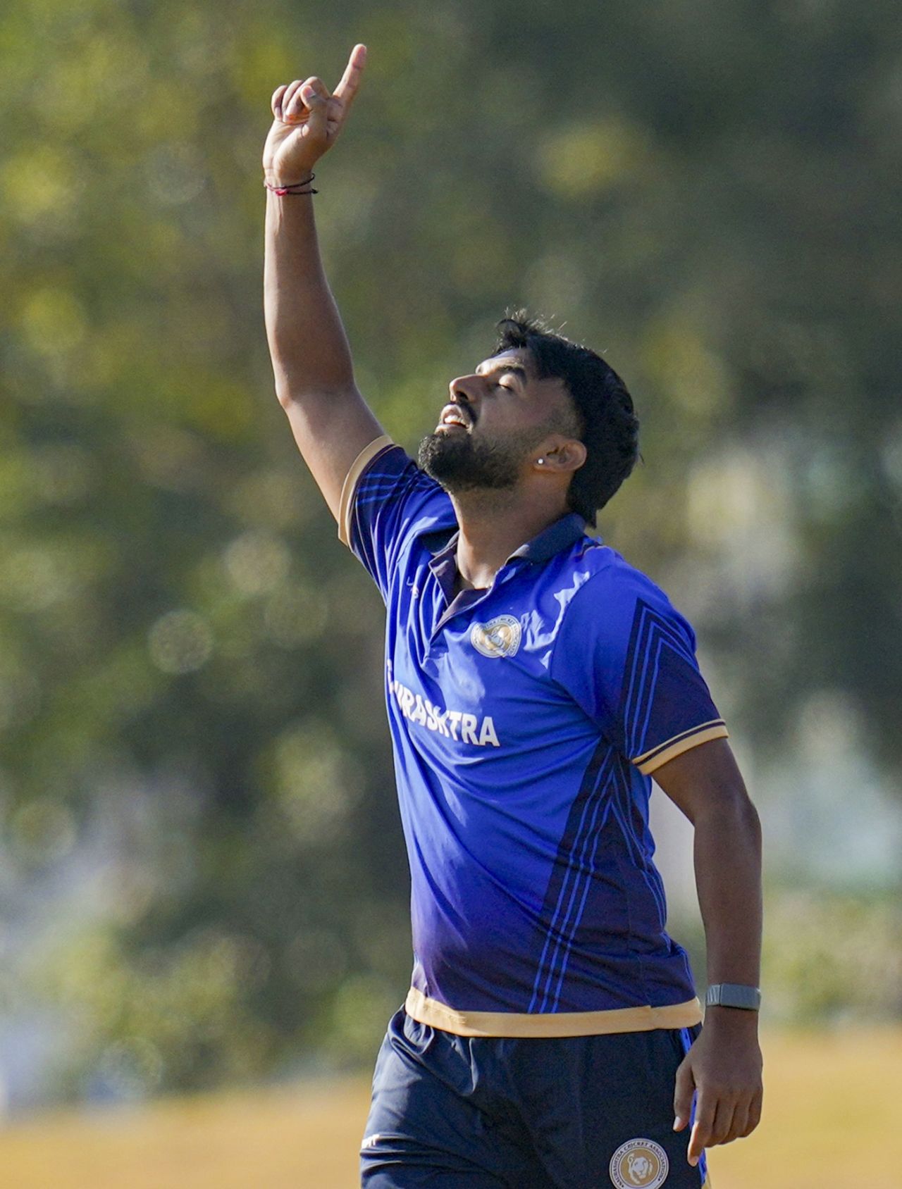 Ankur Panwar bagged four wickets in the final, Saurashtra vs Vidarbha, Vijay Hazare Trophy final, Bengaluru, January 18, 2026