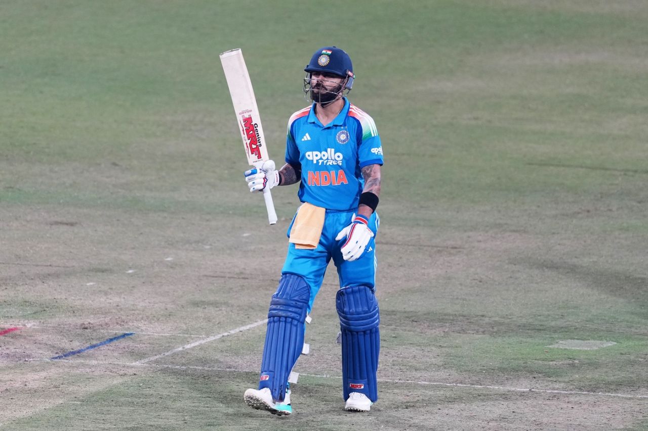 Virat Kohli got to his century off 91 balls, India vs New Zealand, 3rd ODI, Indore, January 18, 2026