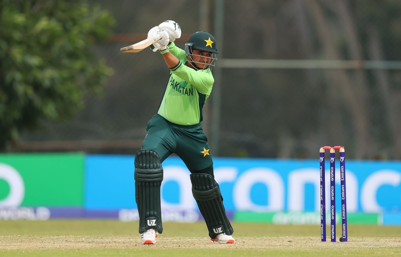 Usman Khan top-scored for Pakistan with 75, Pakistan vs Scotland, Under-19 World Cup, Harare, January 19, 2026