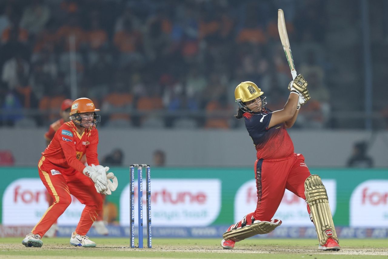 Richa Ghosh goes on the attack, Gujarat Giants vs Royal Challengers Bengaluru, WPL 2026, January 19, 2026