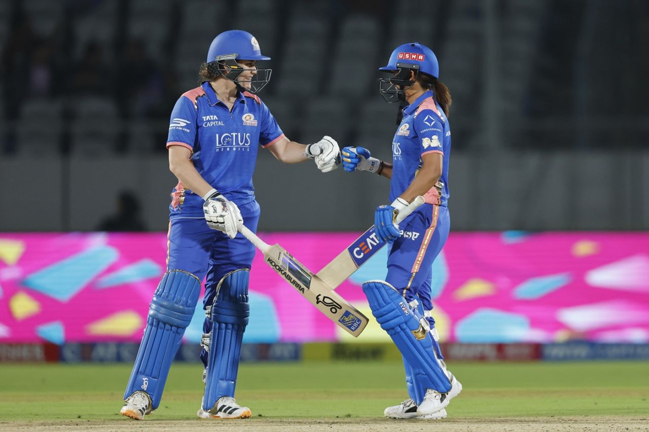 Nat Sciver-Brunt and Harmanpreet Kaur's stand lifted Mumbai Indians, Mumbai Indians vs Delhi Capitals, WPL 2026, Vadodara, January 20, 2026