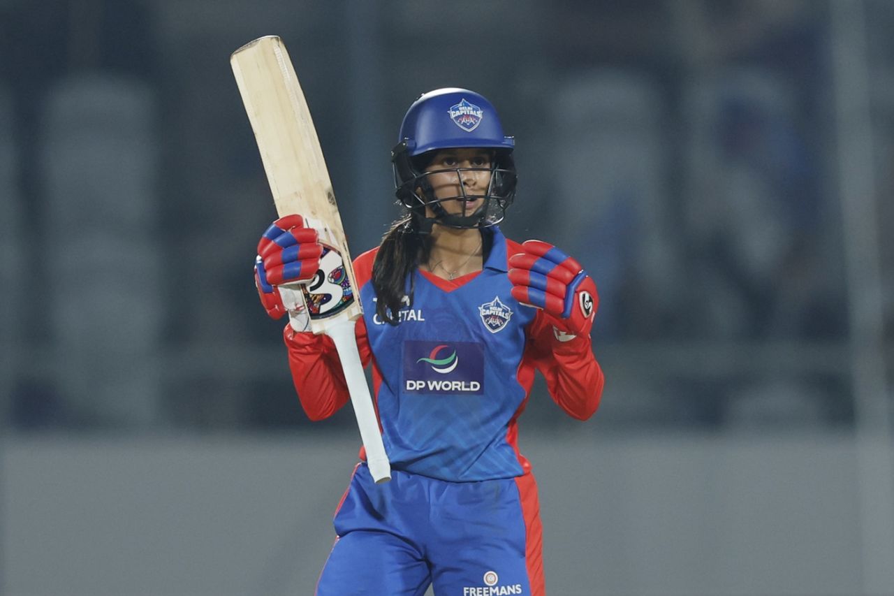 Jemimah Rodrigues' unbeaten fifty took Delhi Capitals home, Mumbai Indians vs Delhi Capitals, WPL 2026, Vadodara, January 20, 2026