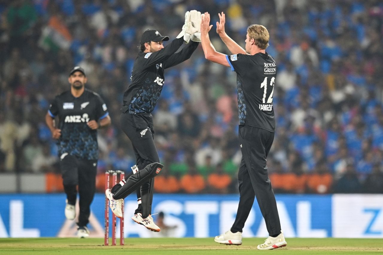 Kyle Jamieson struck early to send back Sanju Samson, India vs New Zealand, 1st T20I, Nagpur, January 21, 2026