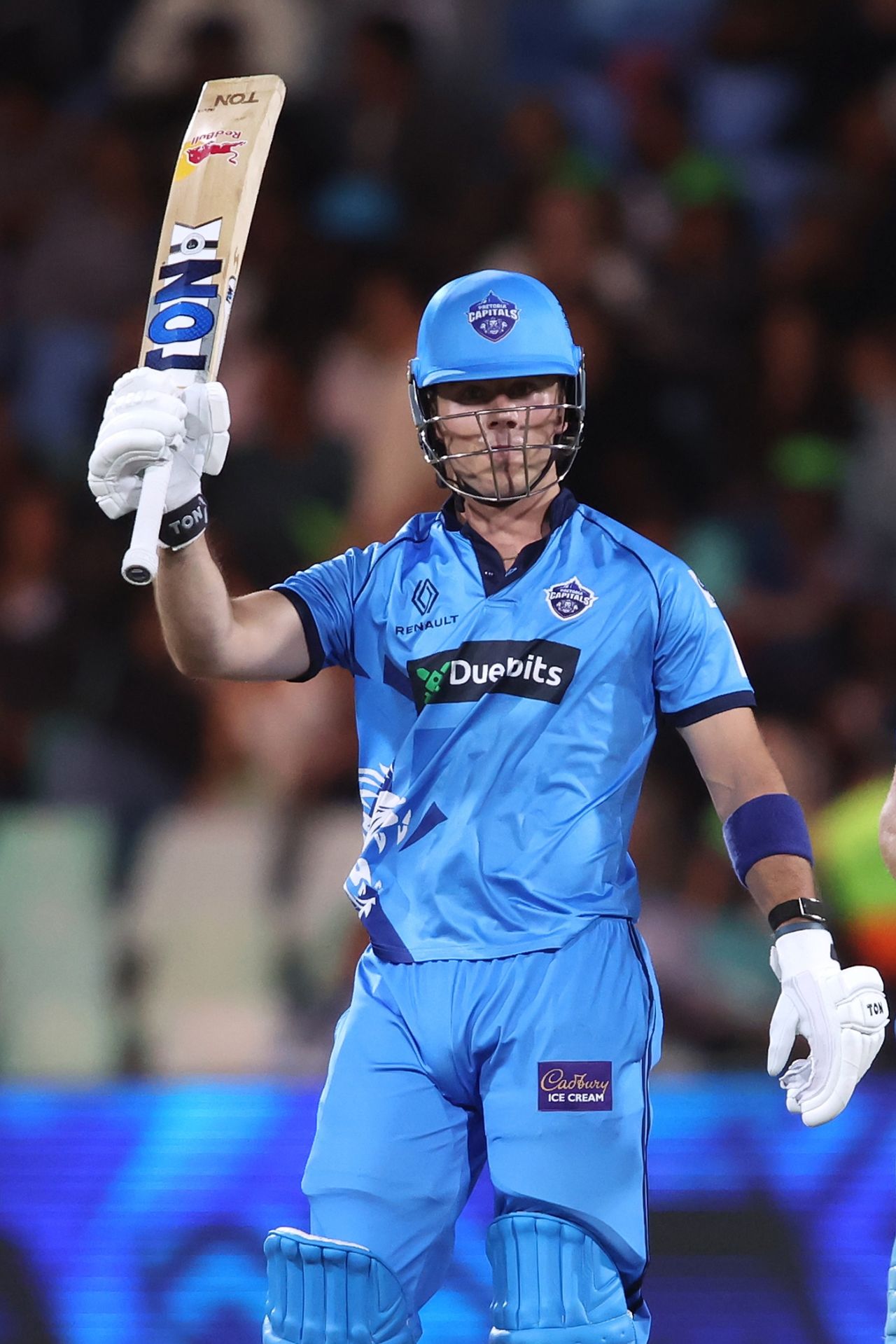 Dewald Brevis cracked a 30-ball fifty, Sunrisers Eastern Cape vs Pretoria Capitals, Qualifier 1, SA20, Durban, January 21, 2026