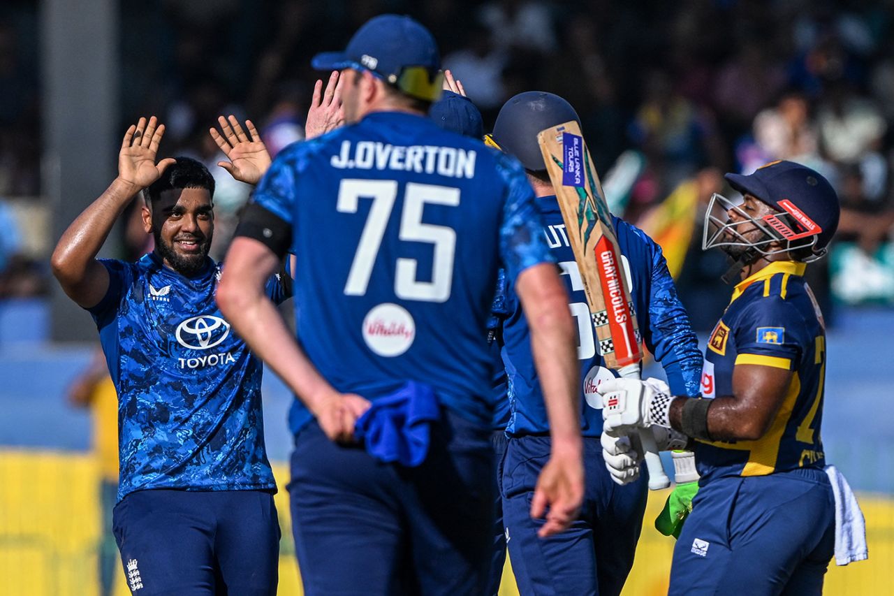 Rehan Ahmed removed Sri Lanka captain Charith Asalanka, Sri Lanka vs England, 1st ODI, Colombo, January 22, 2026