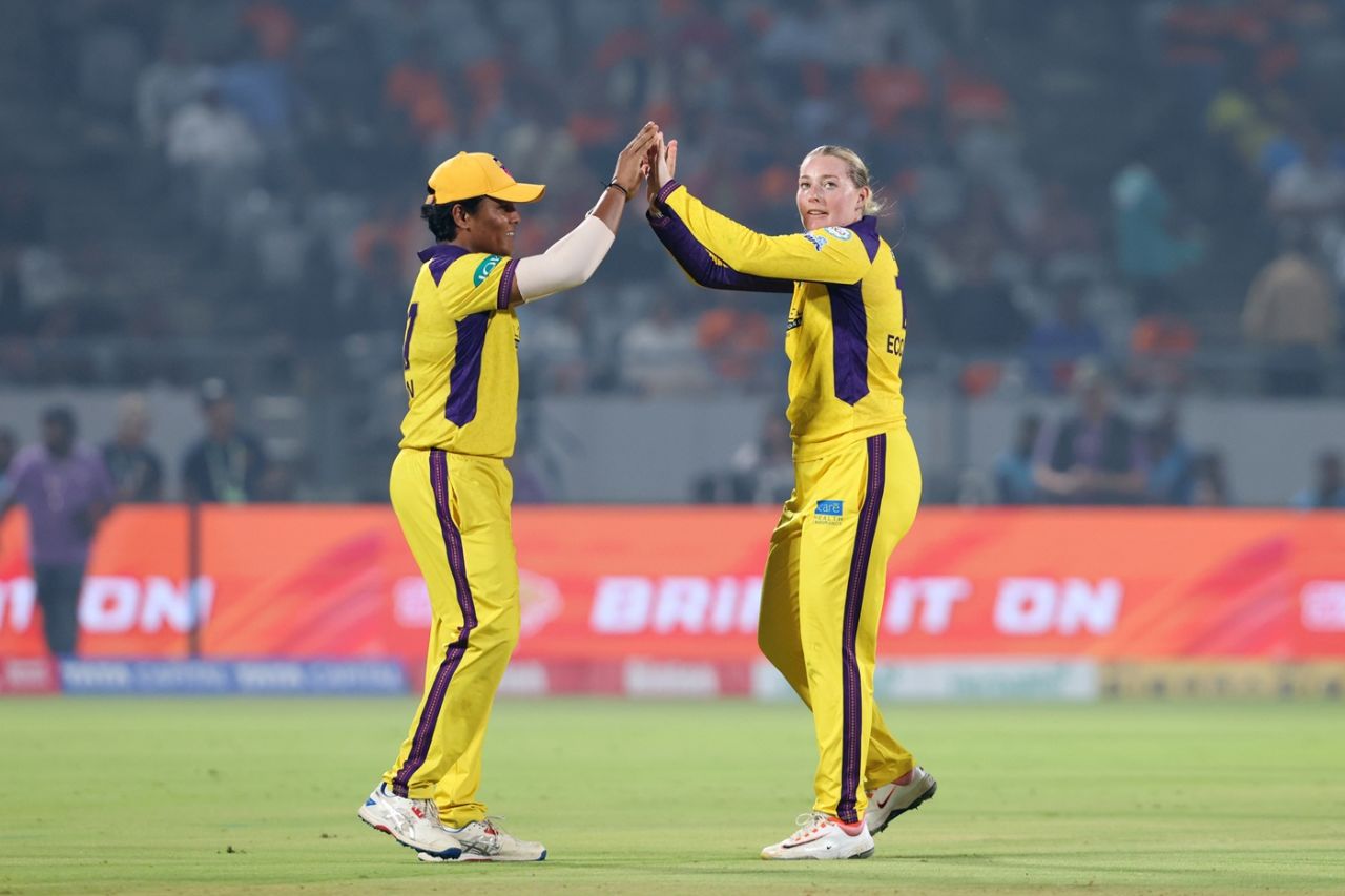 Kiran Navgire and Sophie Ecclestone combined to dismiss Beth Mooney, Gujarat Giants vs UP Warriorz, WPL, Vadodara, January 22, 2026