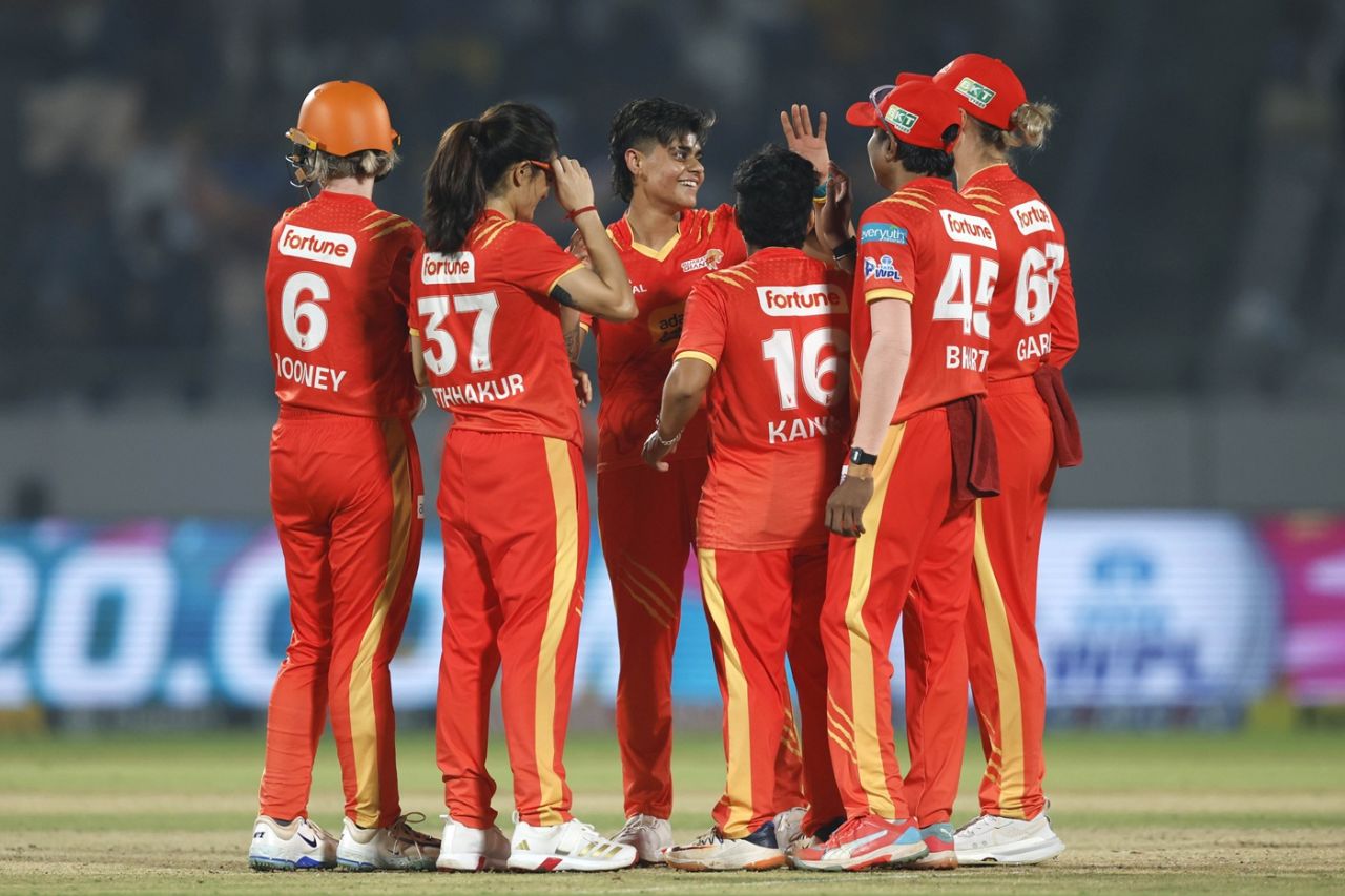 Kashvee Gautam removed Meg Lanning, Gujarat Giants vs UP Warriorz, WPL, Vadodara, January 22, 2026