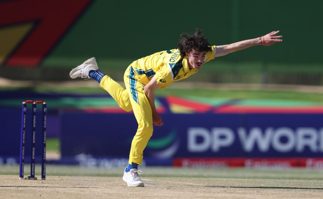 Charles Lachmund was unplayable in the powerplay, Australia vs Sri Lanka, U-19 World Cup 2026, Windhoek, January 23, 2026