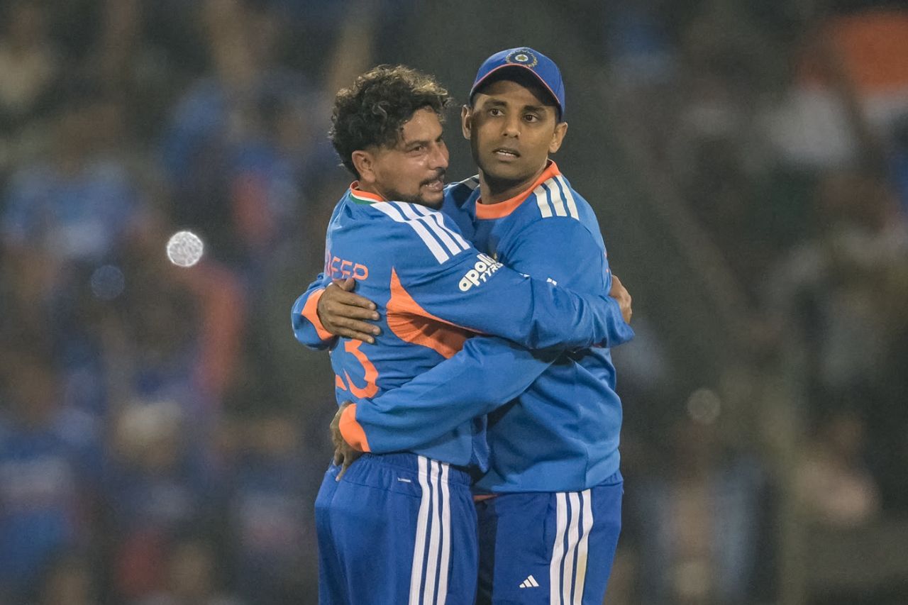 Kuldeep Yadav broke a threatening stand, India vs New Zealand, 2nd T20I, Raipur, January 23, 2026
