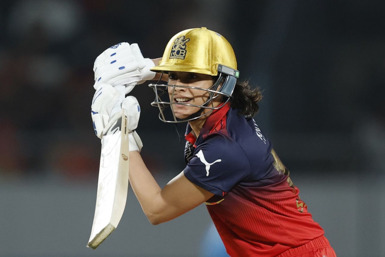Smriti Mandhana punched back with a bunch of boundaries, Delhi Capitals vs Royal Challengers Bengaluru, WPL 2026, Vadodara, January 24, 2026