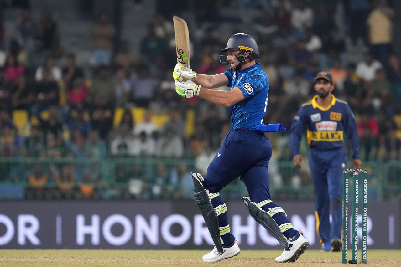 Jos Buttler steered the chase to its conclusion, Sri Lanka vs England, 2nd ODI, Colombo, January 24, 2026