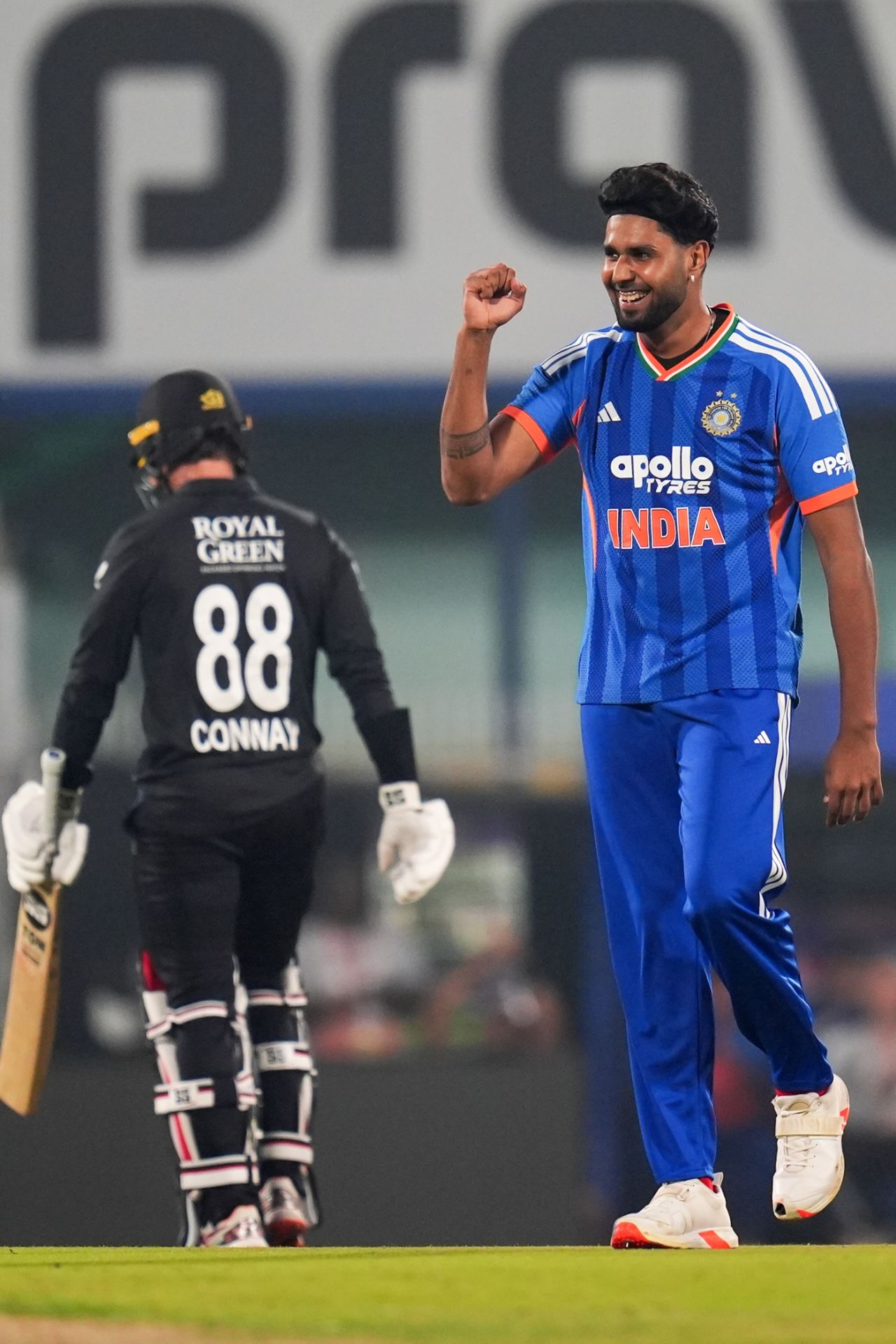 Harshit Rana dismissed Devon Conway again, India vs New Zealand, 3rd T20I, Guwahati, January 25, 2026