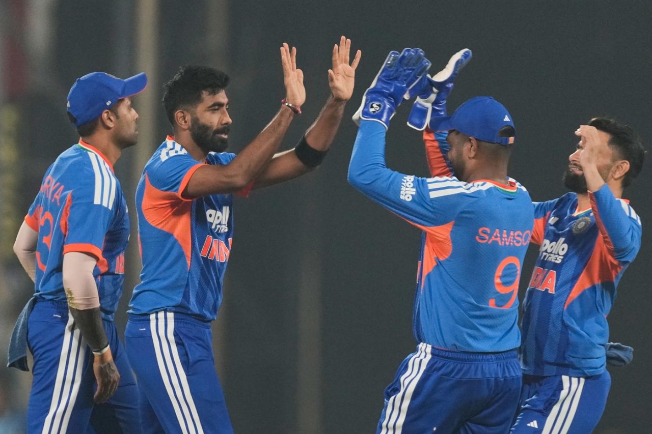 Jasprit Bumrah struck first ball, India vs New Zealand, 3rd T20I, Guwahati, January 25, 2026