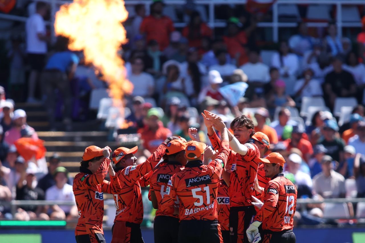 Marco Jansen returned figures of 3 for 10, Pretoria Capitals vs Sunrisers Eastern Cape, SA20, Final, Cape Town, January 25, 2026