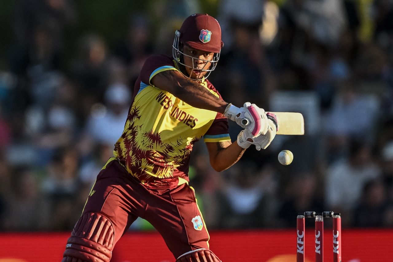 Shimron Hetmyer smashed 48 off 32 balls, South Africa vs West Indies, 2nd T20I, Paarl, January 27, 2026