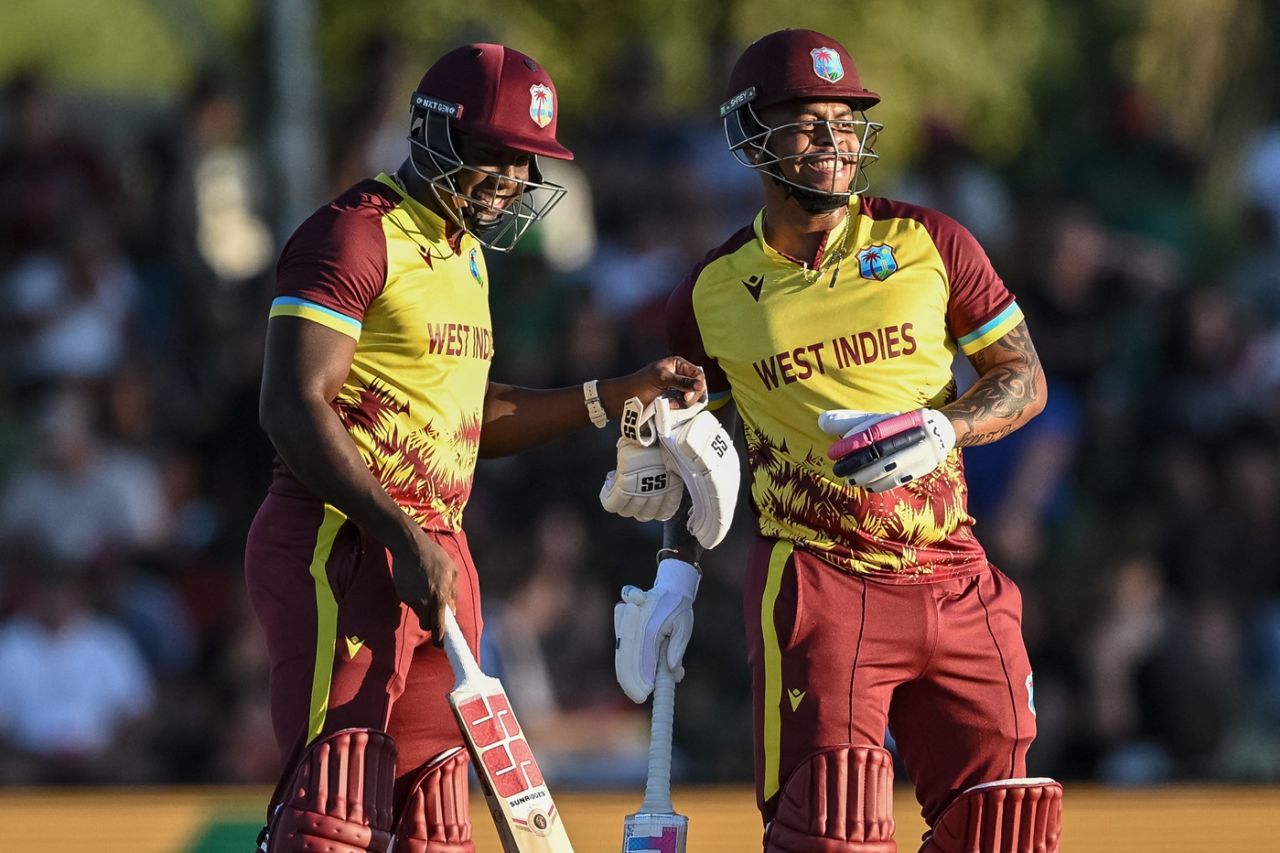 Shimron Hetmyer and Rovman Powell added 74 runs for the sixth wicket, South Africa vs West Indies, 1st T20I, Paarl, January 27, 2026