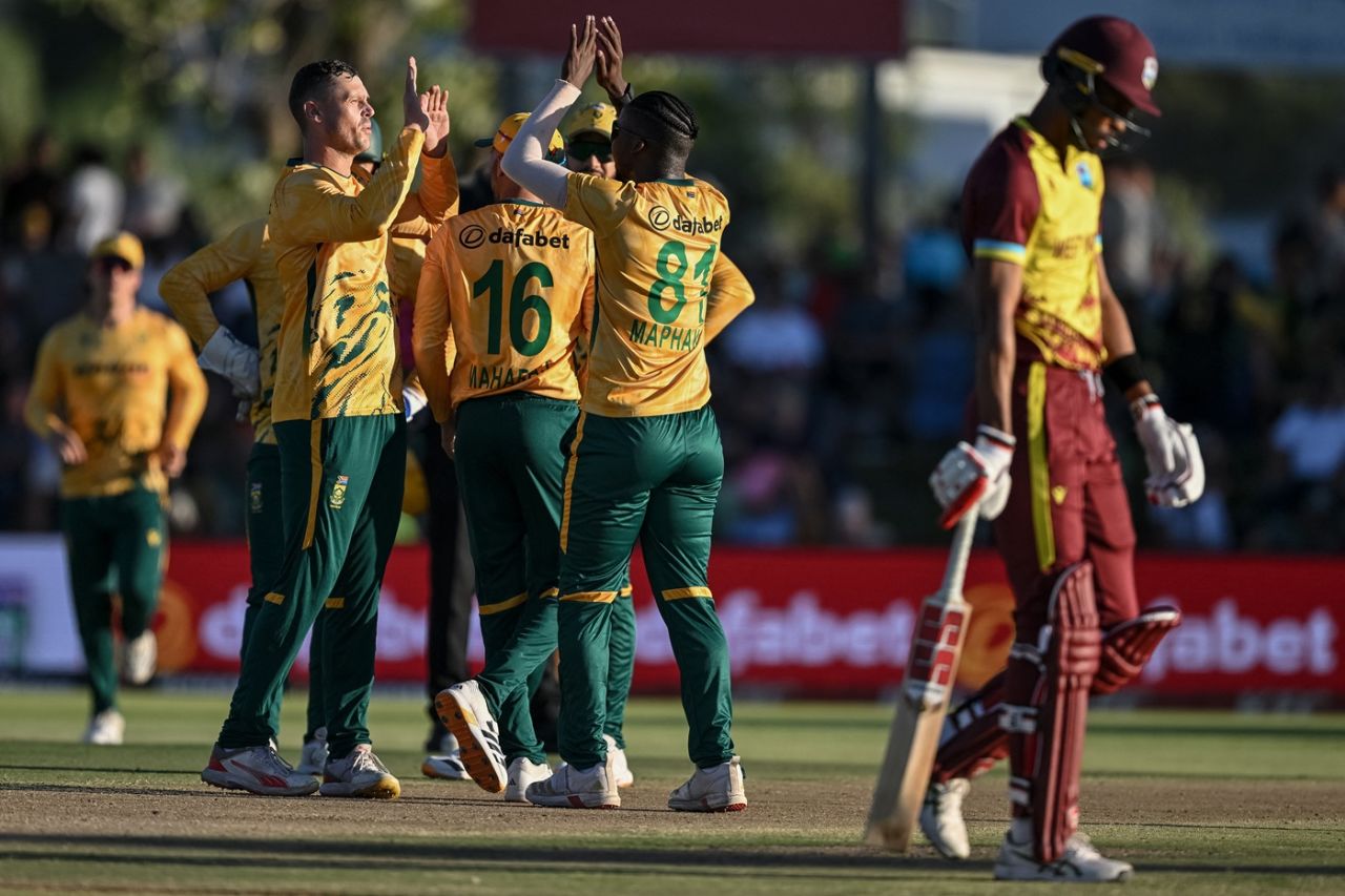 George Linde picked up three wickets, South Africa vs West Indies, 1st T20I, Paarl, January 27, 2026