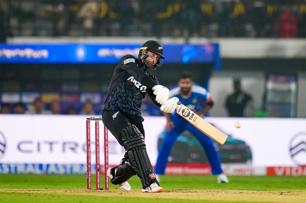Devon Conway scored 44 off 23 balls, India vs New Zealand, 4th T20I, Visakhapatnam, January 28, 2026