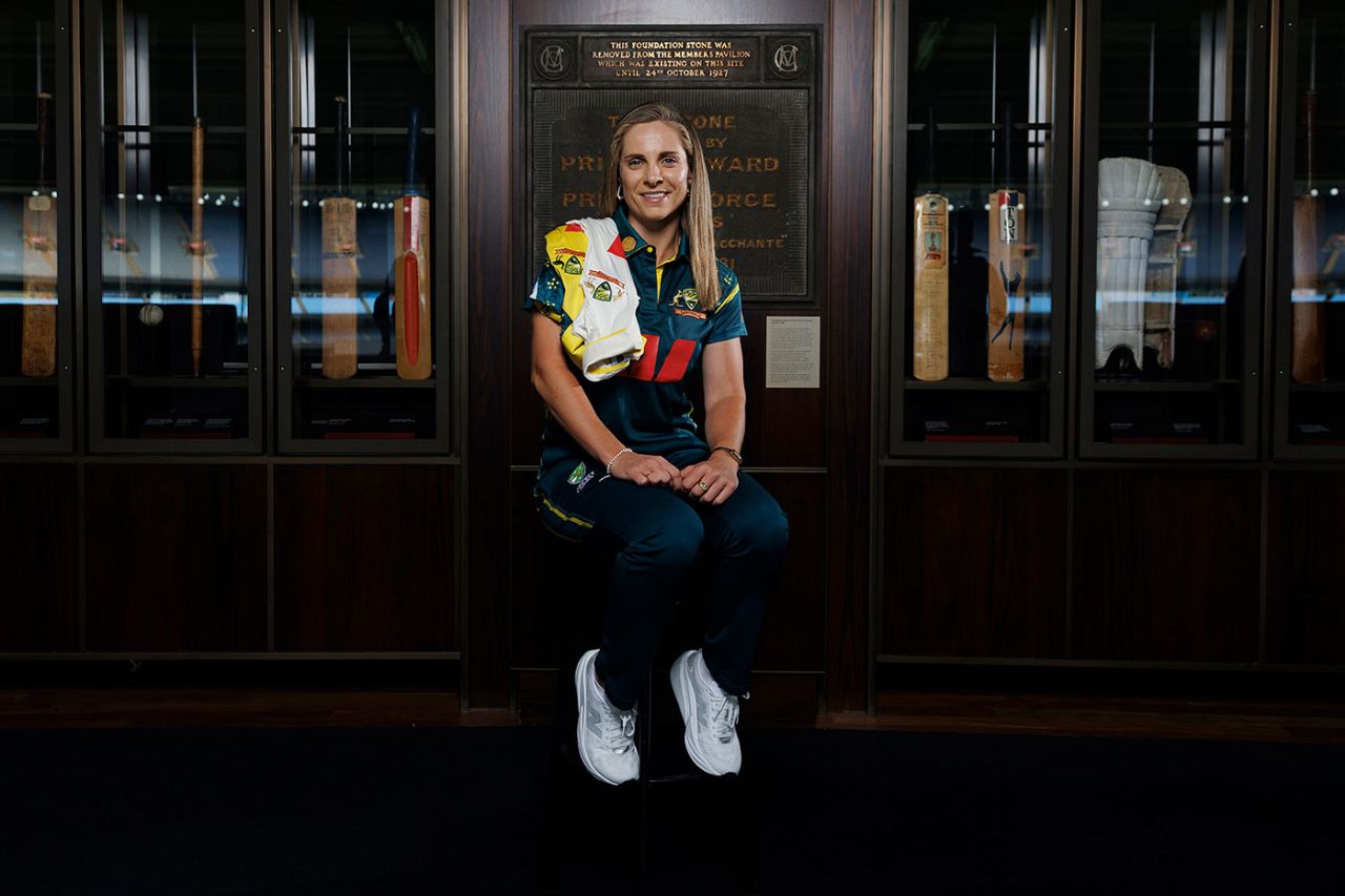 Sophie Molineux poses at the MCG, Melbourne, January 29, 2026