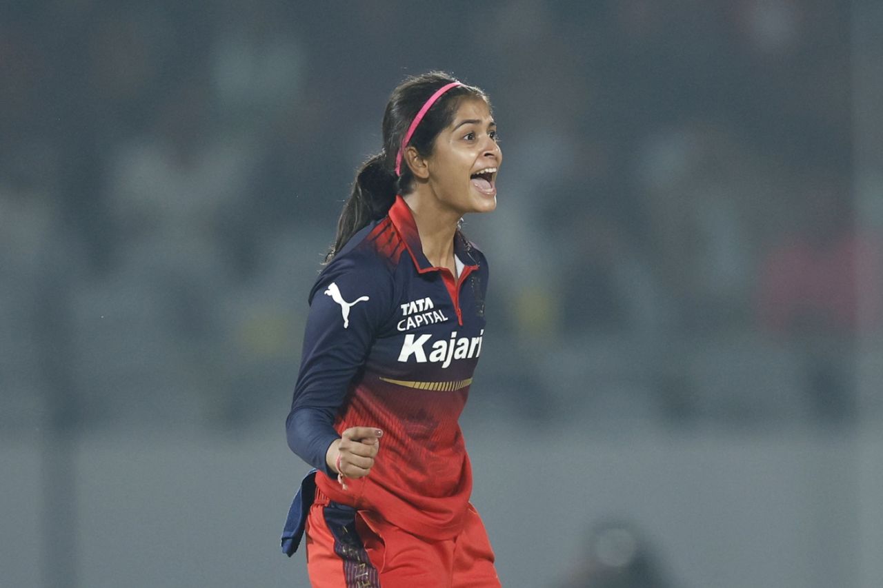 Shreyanka Patil took Deepti Sharma's wicket at the death, UP Warriorz vs Royal Challengers Bengaluru, WPL, Vadodara, January 29, 2026