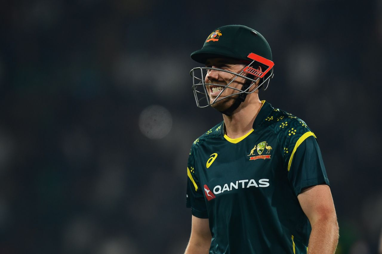 Cameron Green couldn't convert his start, Pakistan vs Australia, 1st T20I, Lahore, January 29, 2026