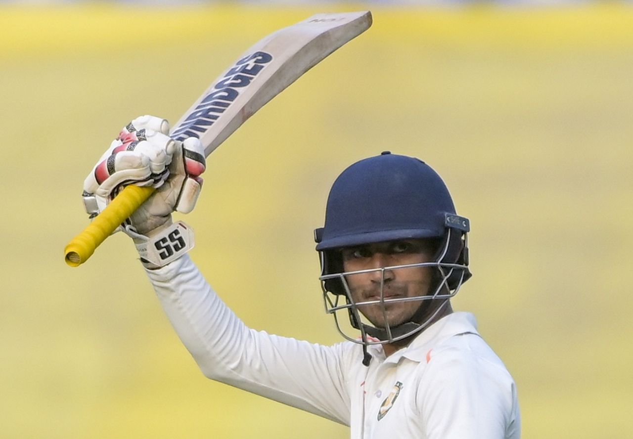 Aman Mokhade scored a steady half-century, Vidarbha vs Uttar Pradesh, Ranji Trophy, day 3, Nagpur, January 31, 2026