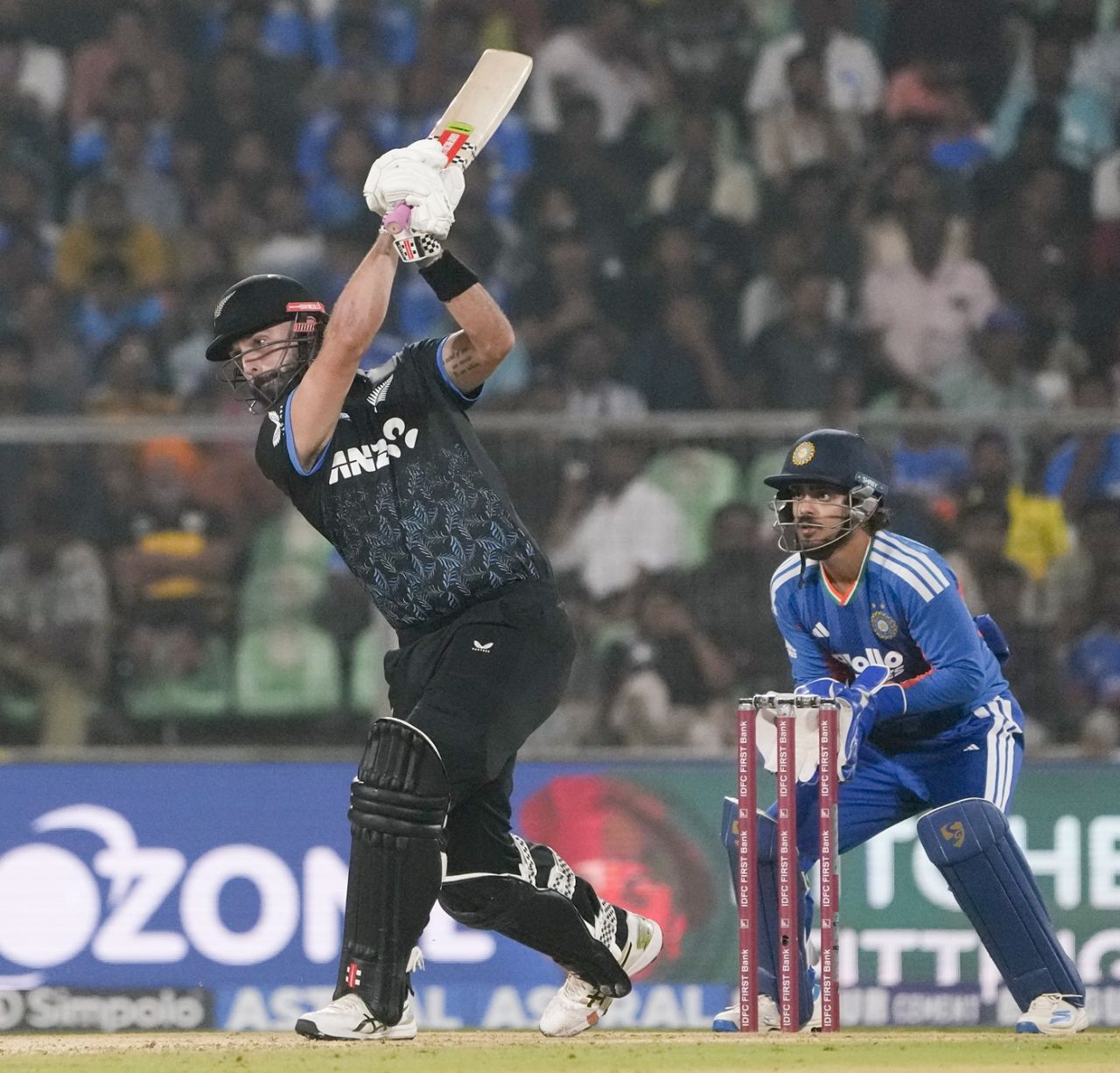 Daryl Mitchell threw punches back, India vs New Zealand, 5th T20I, Thiruvananthapuram, January 31, 2026