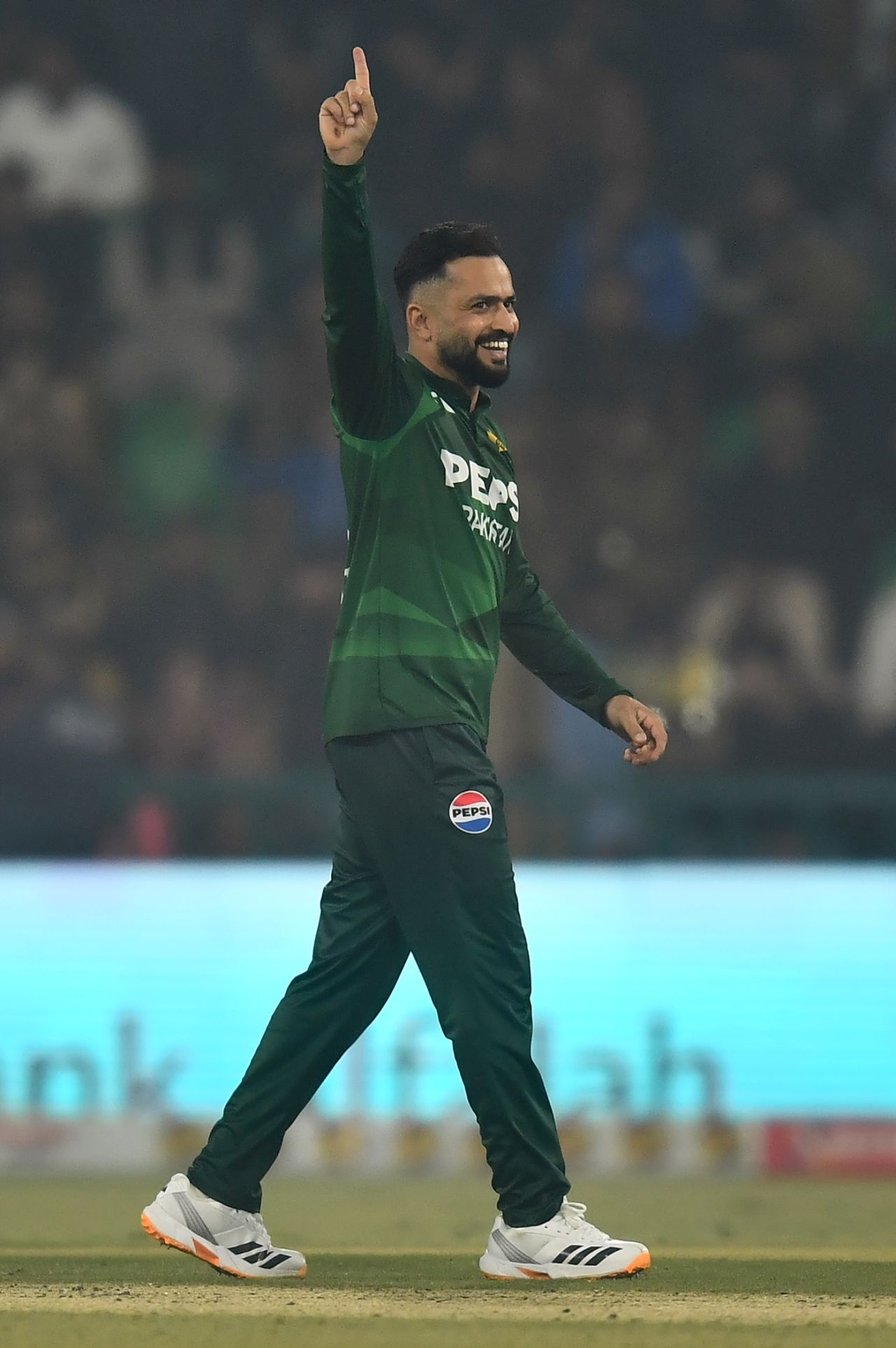 Mohammad Nawaz's figures of 5 for 18 were his best in T20Is, Pakistan vs Australia, 3rd T20I, Lahore, February 1, 2026