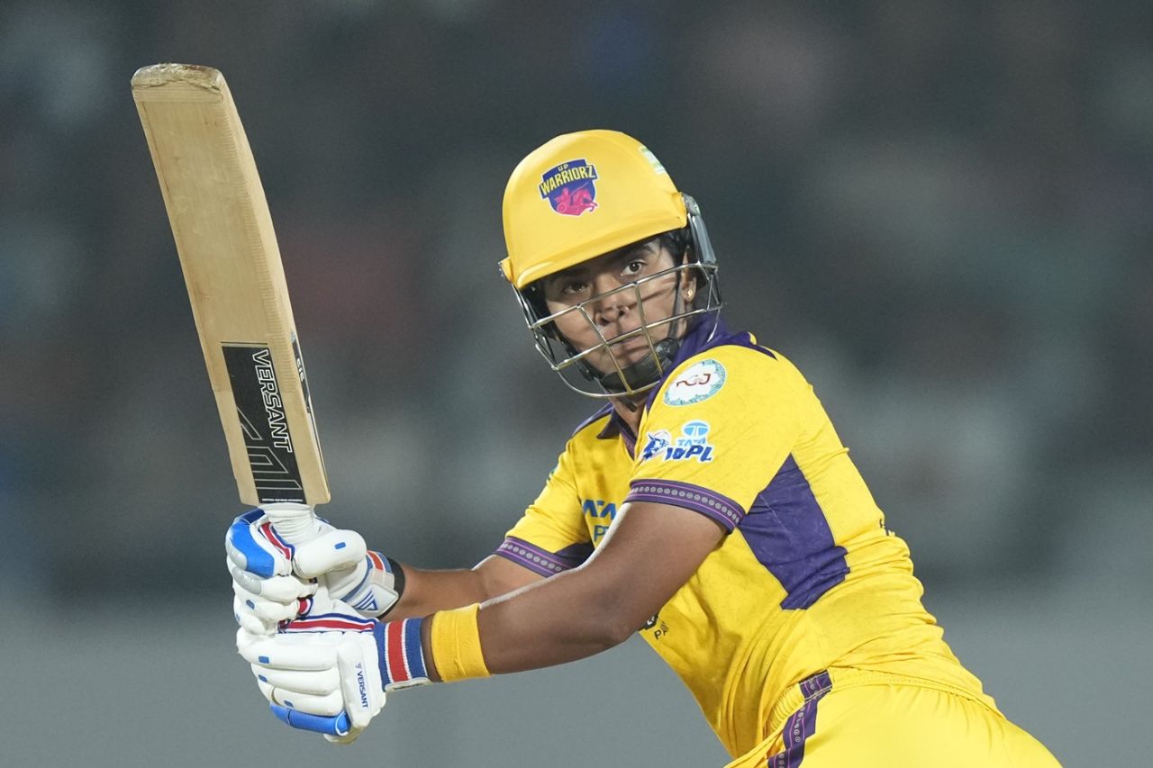 Shikha Pandey played a quick cameo, UP Warriorz vs Delhi Capitals, WPL, Vadodara, February 1, 2026