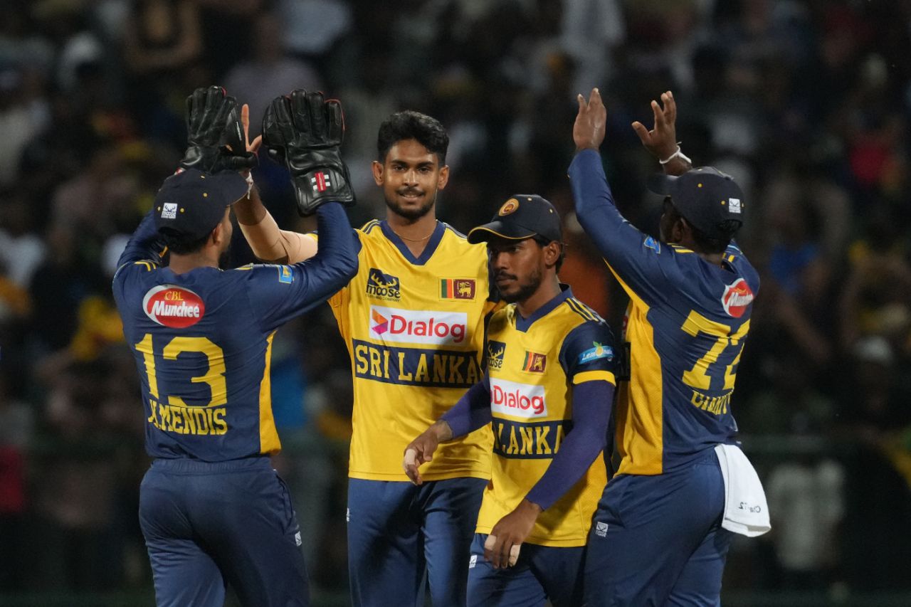 Matheesha Pathirana dismissed Phil Salt in his first over, Sri Lanka vs England, 2ns T20I, Pallekele, February 1, 2026