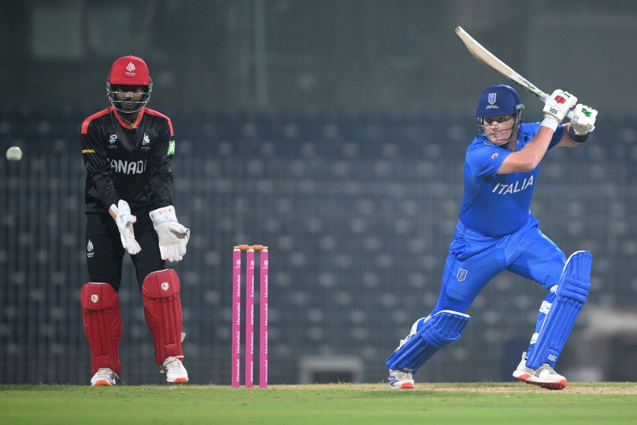 JJ Smuts top-scored for Italy, Canada vs Italy, T20 World Cup warm-ups, Chennai, February 2, 2026