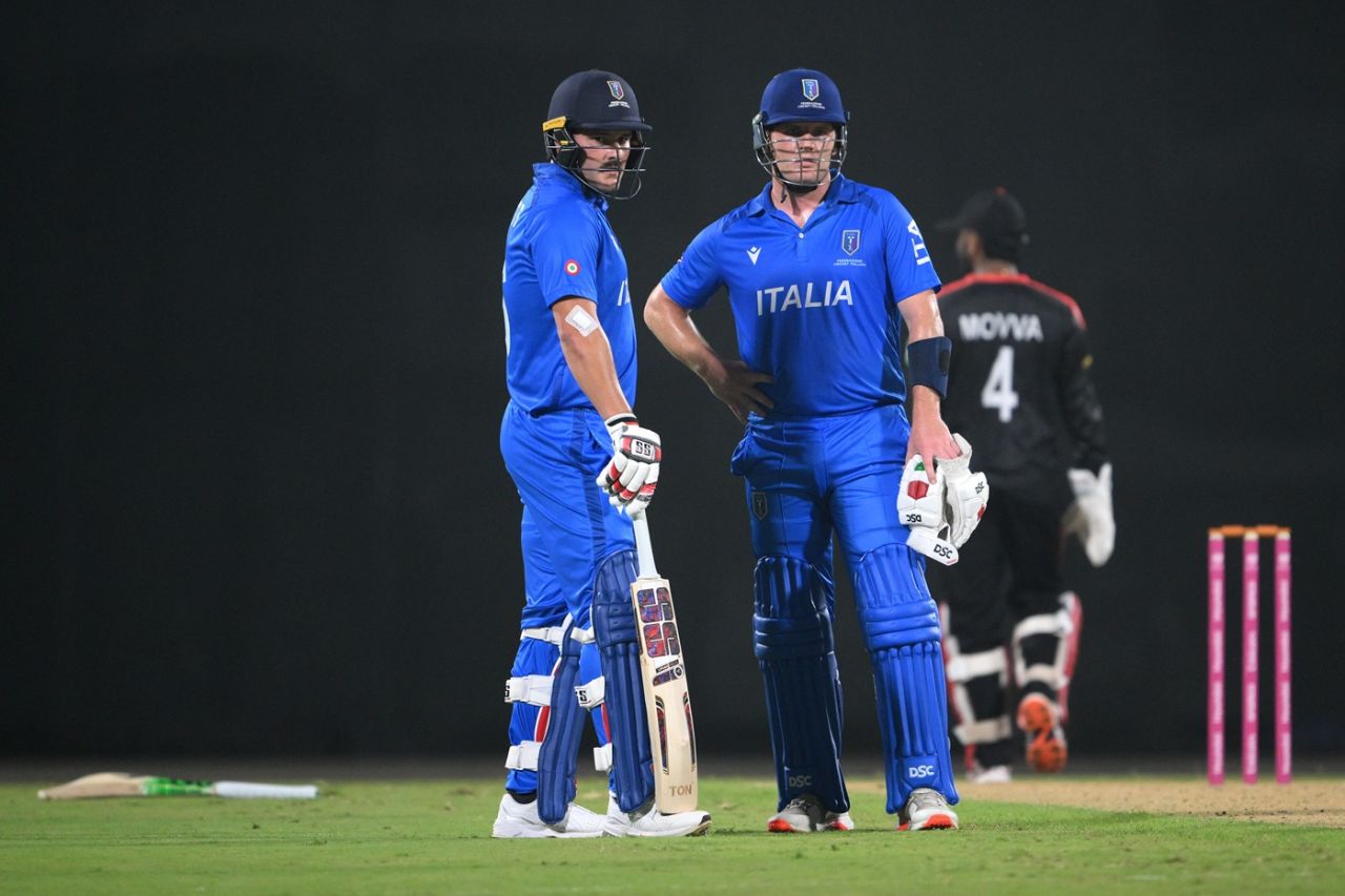 The Manenti brothers - Ben and Harry lifted Italy to 156, Canada vs Italy, T20 World Cup warm-ups, Chennai, February 2, 2026