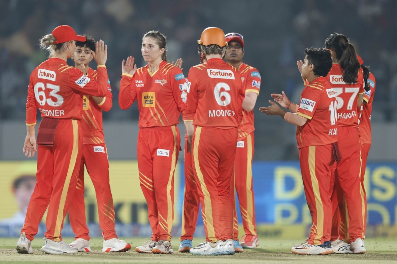 Georgia Wareham struck twice in an over, Gujarat Giants vs Delhi Capitals, WPL, Vadodara, February 3, 2026