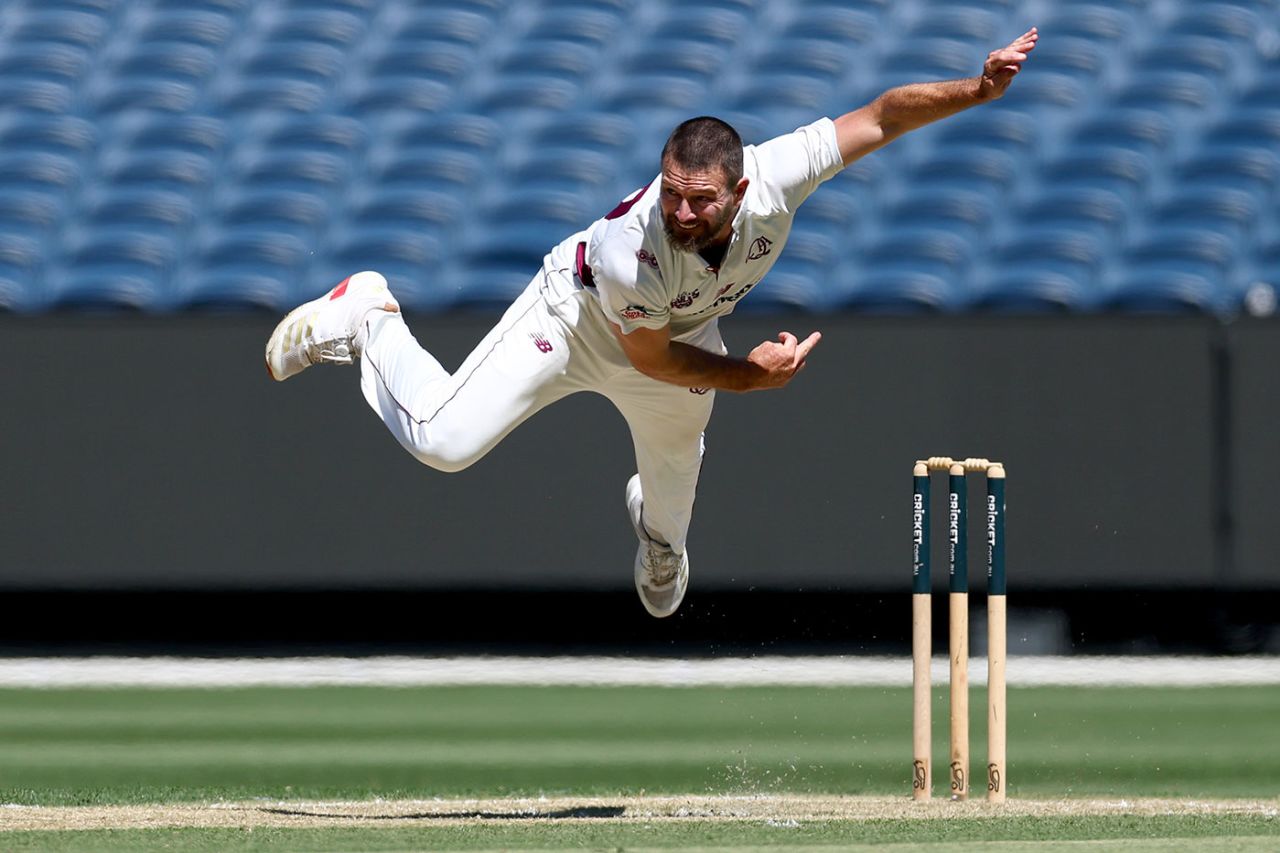 Michael Neser was again a handful at the MCG, Victoria vs Queensland, Sheffield Shield, MCG, February 5, 2026